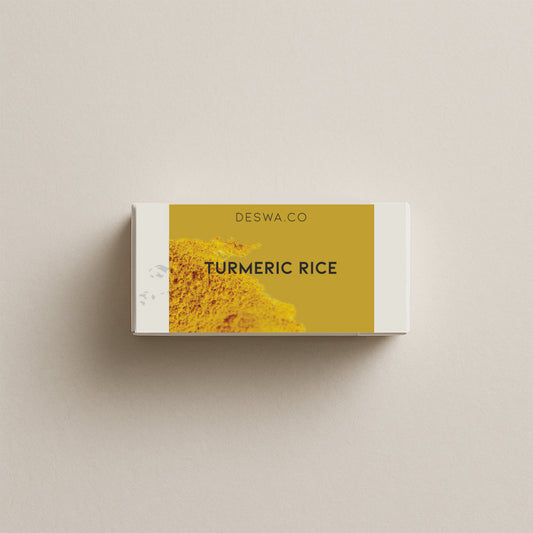 TURMERIC RICE (Acne Scars, Dull Skin & Uneven Texture)